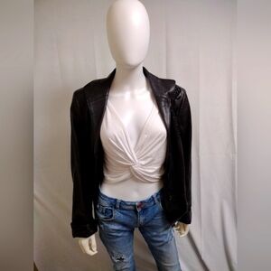Ellen Tracy Leather Jacket